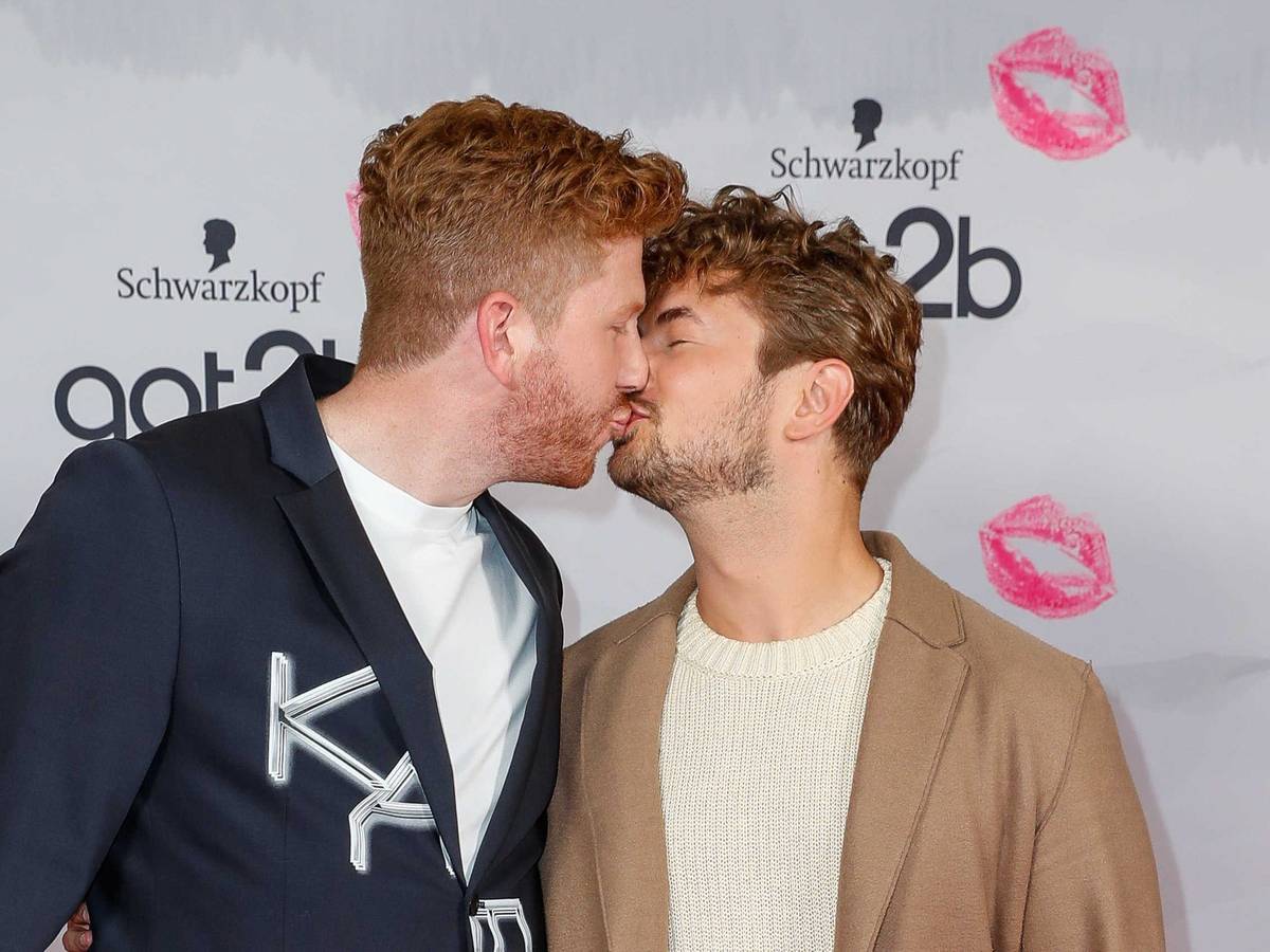 Nicolas Puschmann und Lars Tönsfeuerborn, hier am 8. Juli 2021 in Berlin, sind kein Paar mehr.