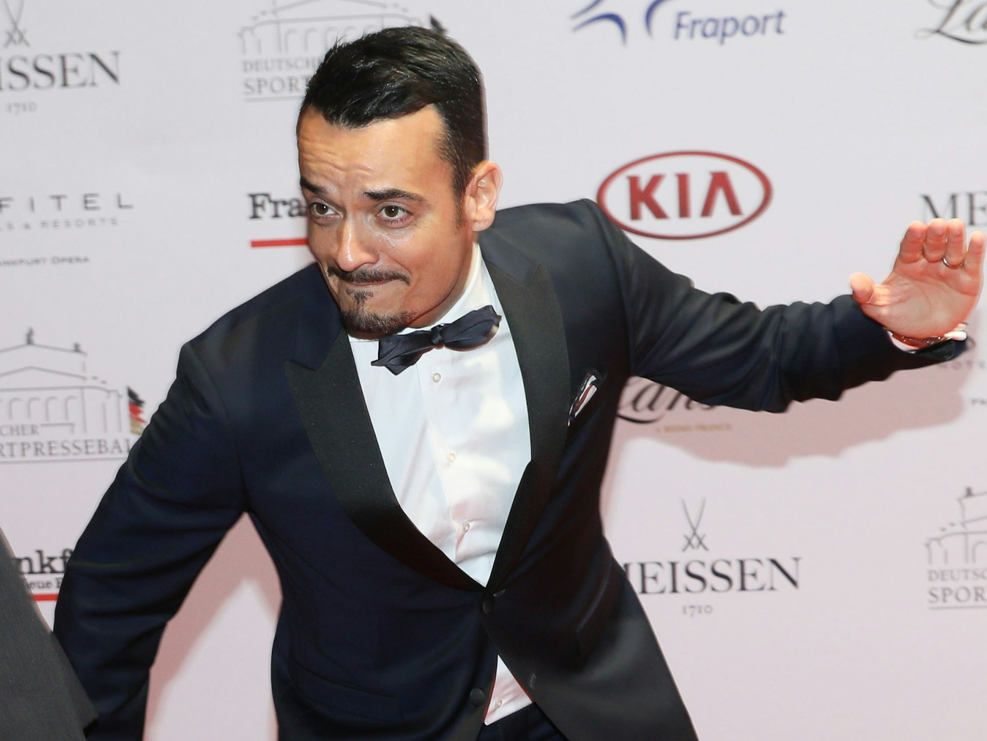 Giovanni Zarrella trat live mit seiner Giovanni Zarrella Show im ZDF auf. Doch in der ersten halben Stunde gab es keinen Auftritt. Woran lag das? Das Archivfoto wurde 2016 beim Deutscher Sportpresseball in Frankfurt am Main gemacht.