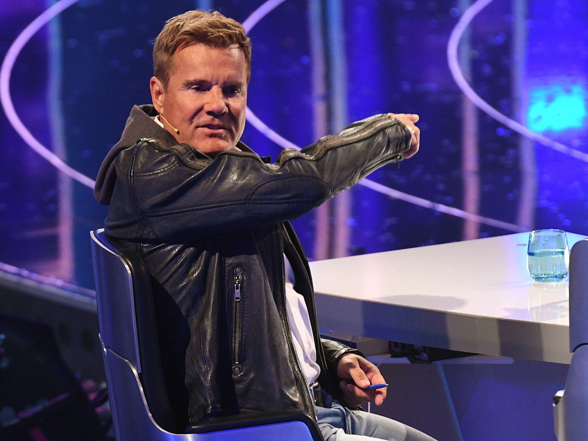 Dieter Bohlen 2018 in der ersten Liveshow der 15 Staffel von „Deutschland sucht den Superstar“.