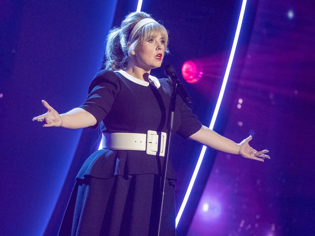 Maite Kelly performt einen Ausschnitt ihres neuen Bühnenprogramms im ZDF