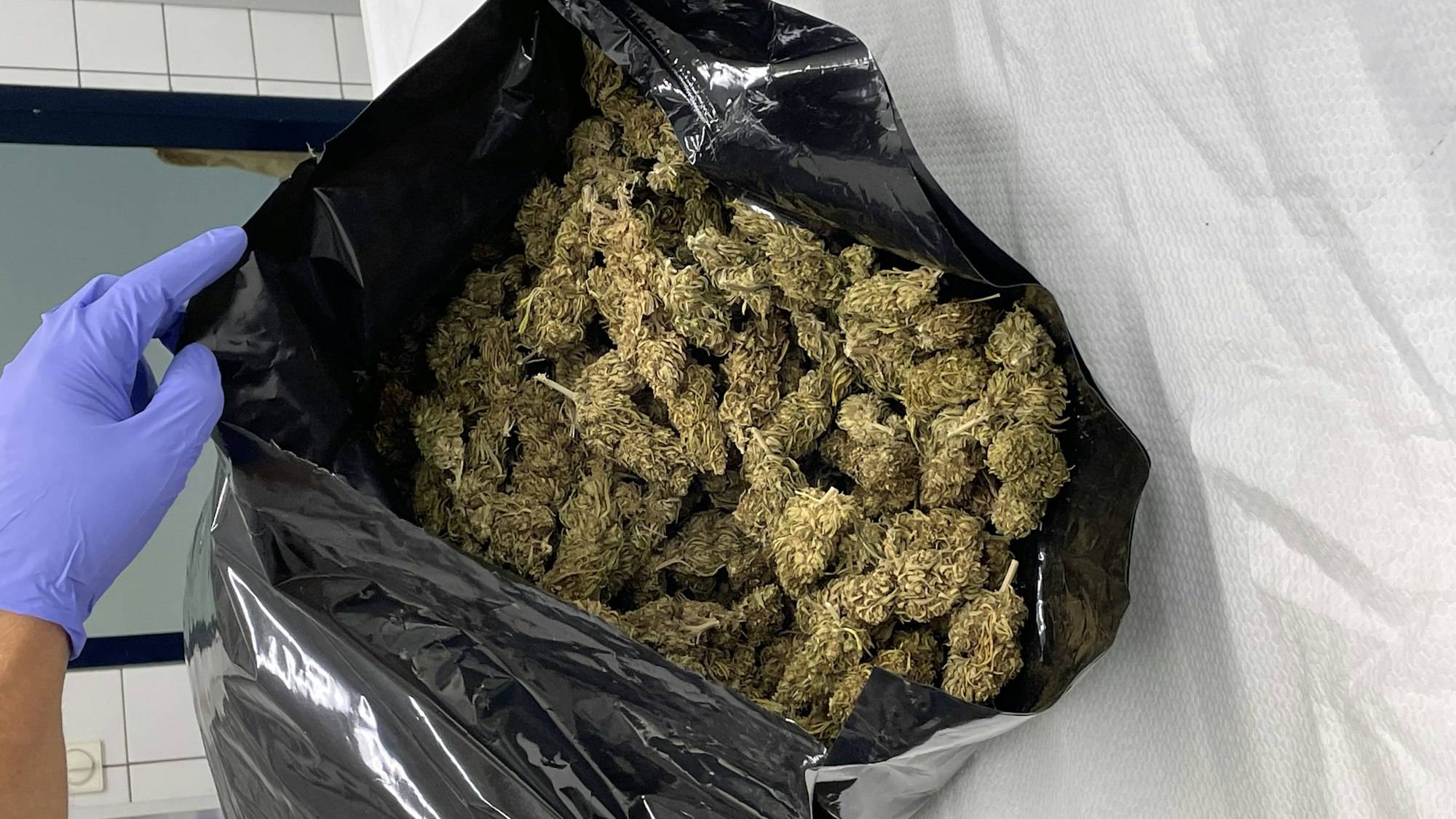 Polizei und Staatsanwaltschaft Essen ist am 10. September 2021 ein Schlag Schlag gegen mutmaßliche Rauschgifthändler geglückt, 100 Kilo Marihuana wurden sichergestellt.