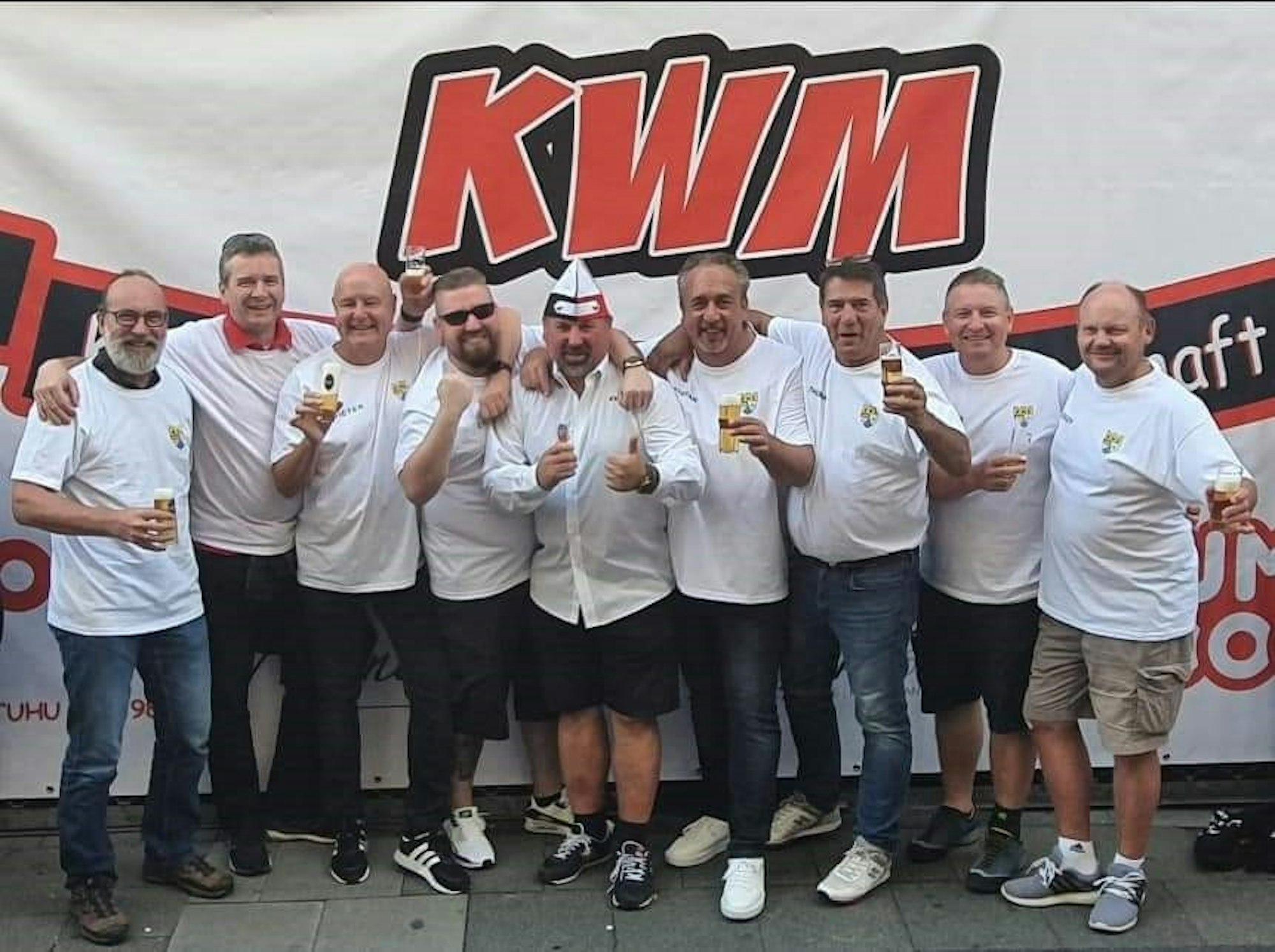 Team bei der Kamelle-WM 2021