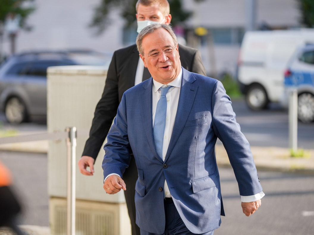 Armin Laschet (hier am 13.9.2021 in Berlin) hat ein „Sofortprogramm“ vorgelegt.