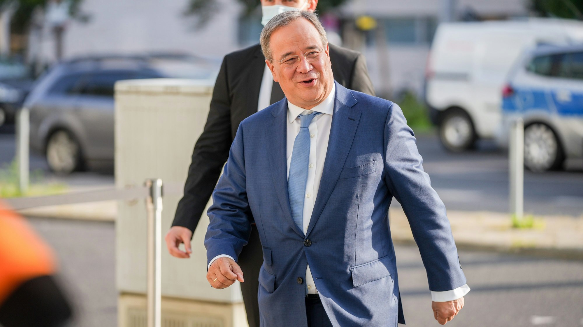 Armin Laschet (hier am 13.9.2021 in Berlin) hat ein „Sofortprogramm“ vorgelegt.