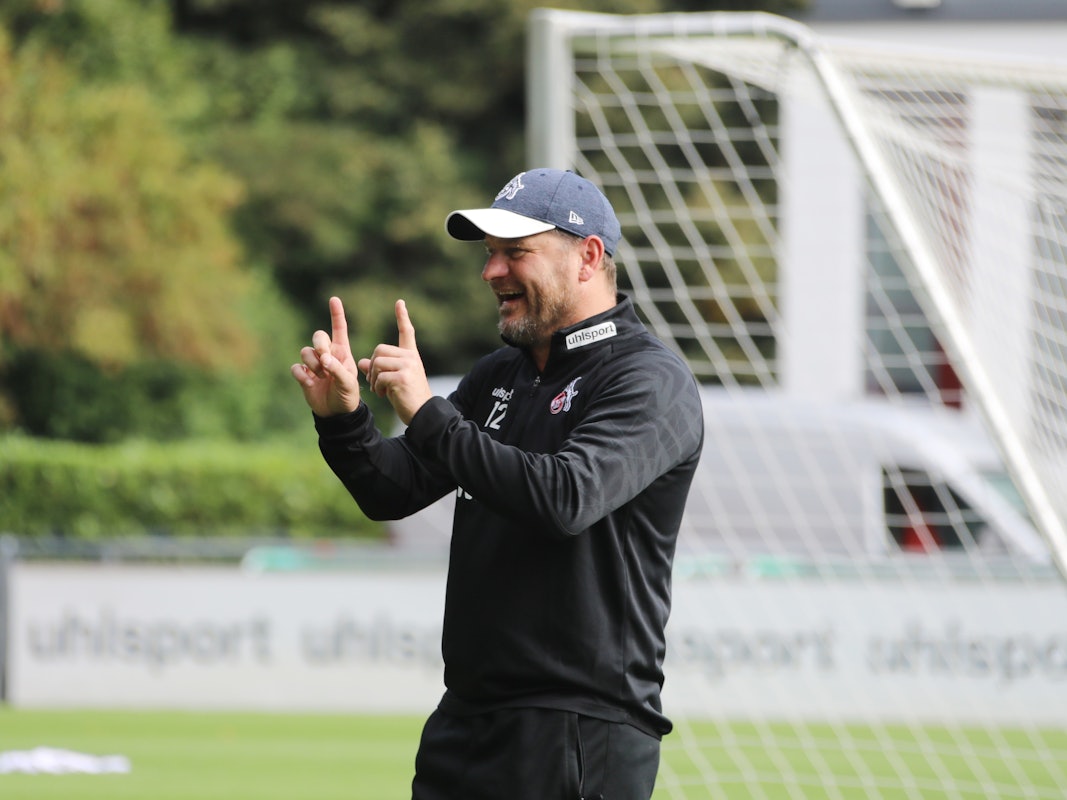 Steffen Baumgart trainiert den 1. FC Köln.