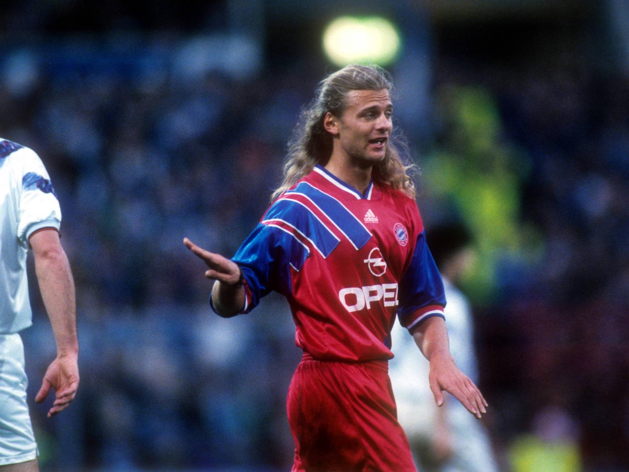 Alain Sutter 1994 im Trikot des FC Bayern München
