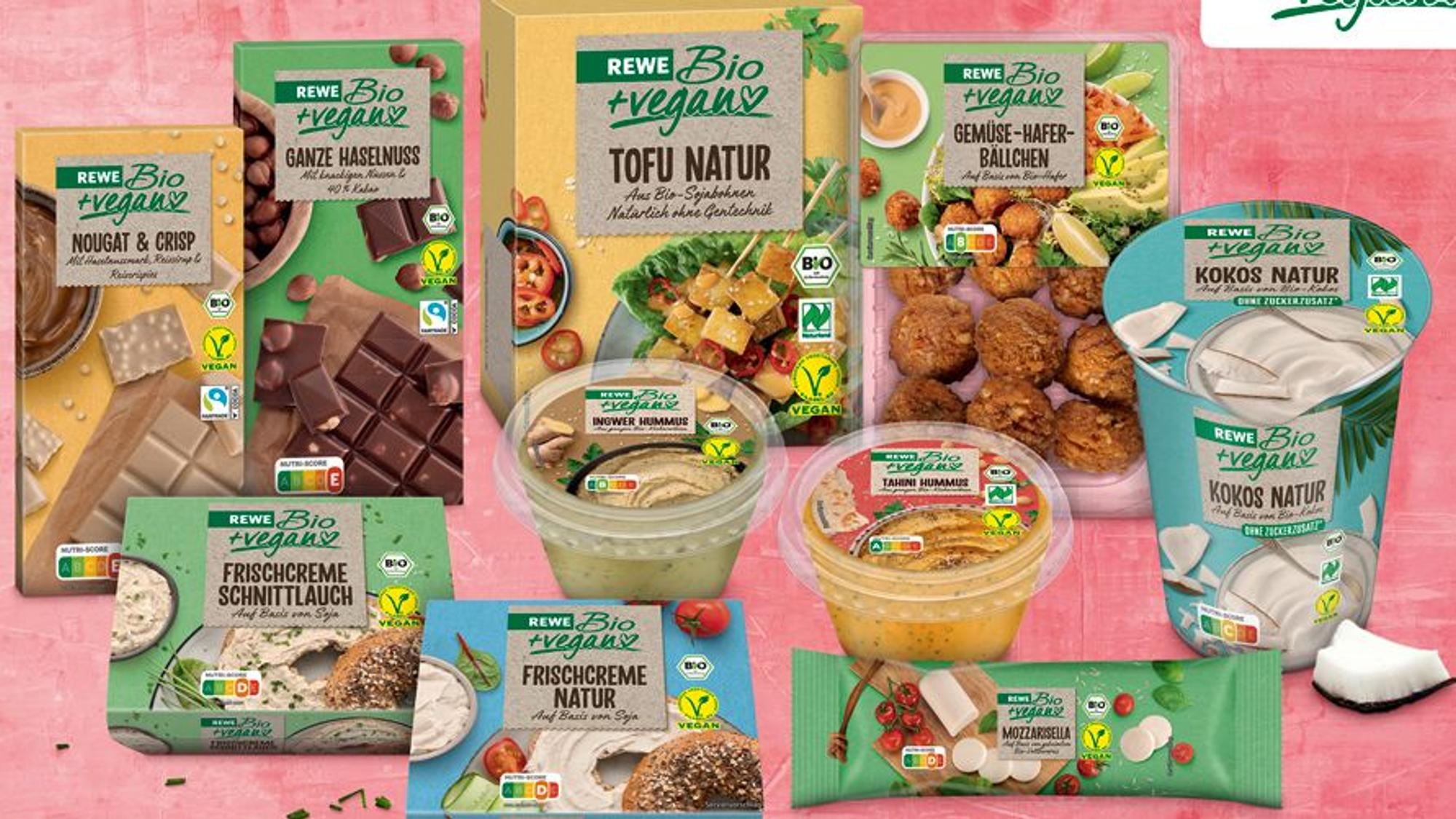 Rewe Logo Bio vegan +
