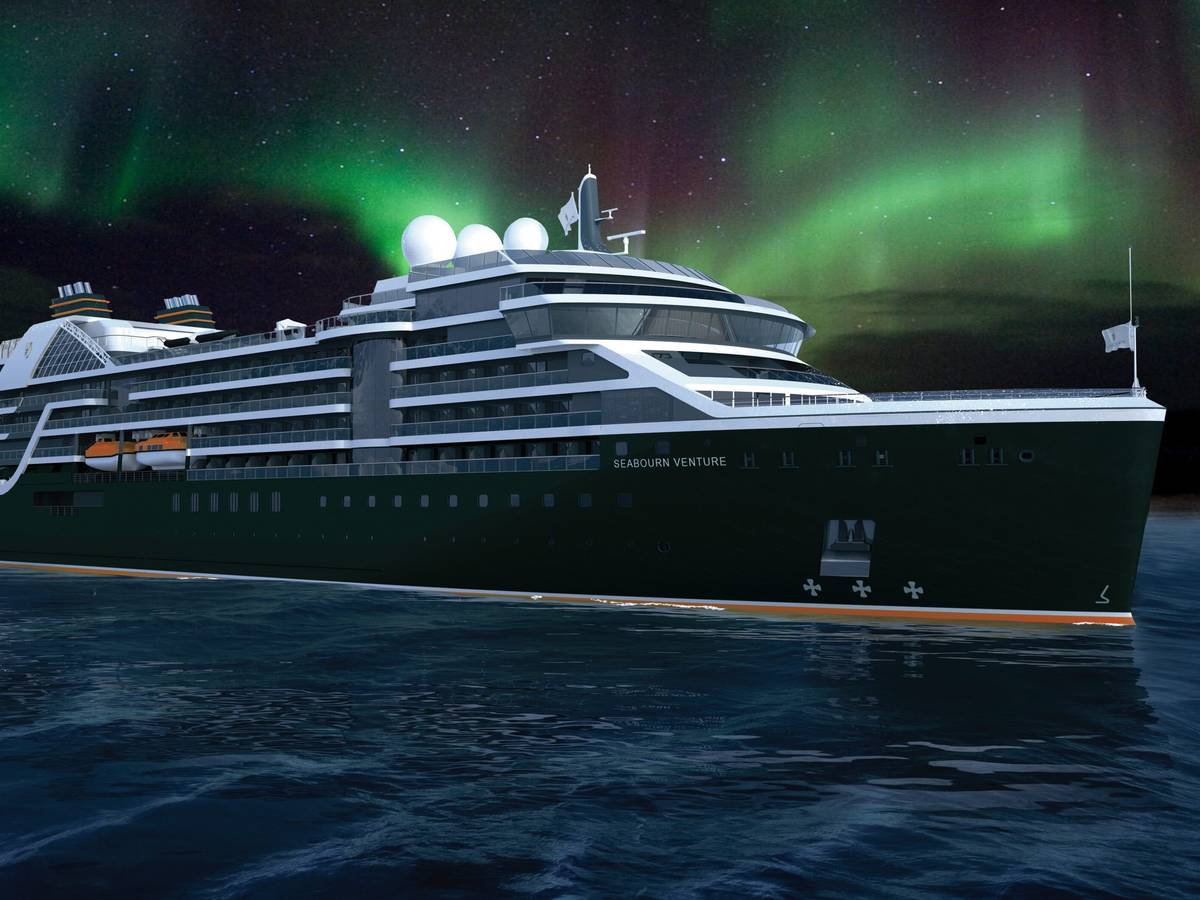 Die „Seabourn Venture“ wird luxuriöse Expeditionskreuzfahrten unternehmen. An Bord befinden sich sogar zwei Mini-U-Boote.
