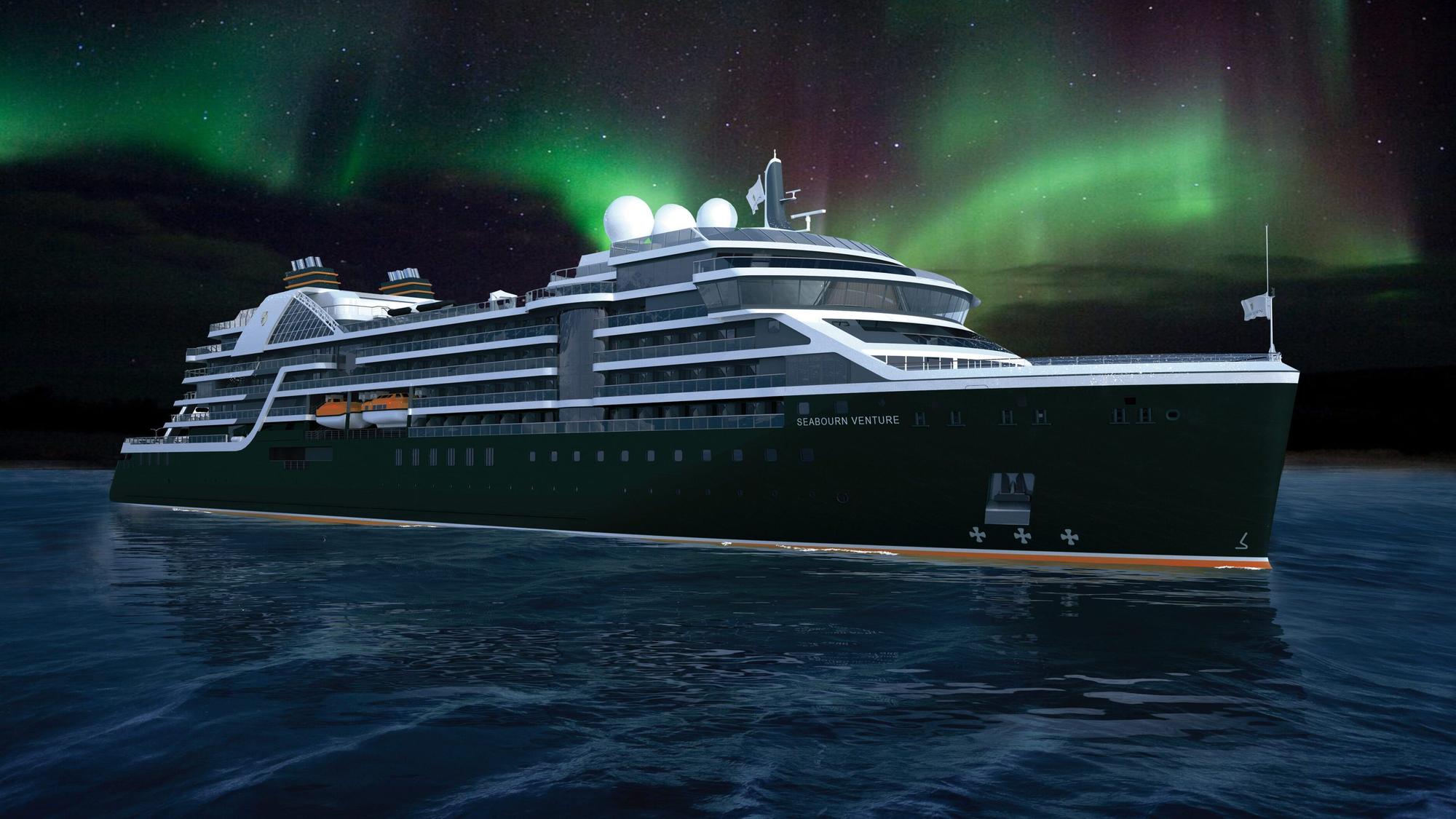 Die „Seabourn Venture“ wird luxuriöse Expeditionskreuzfahrten unternehmen. An Bord befinden sich sogar zwei Mini-U-Boote.