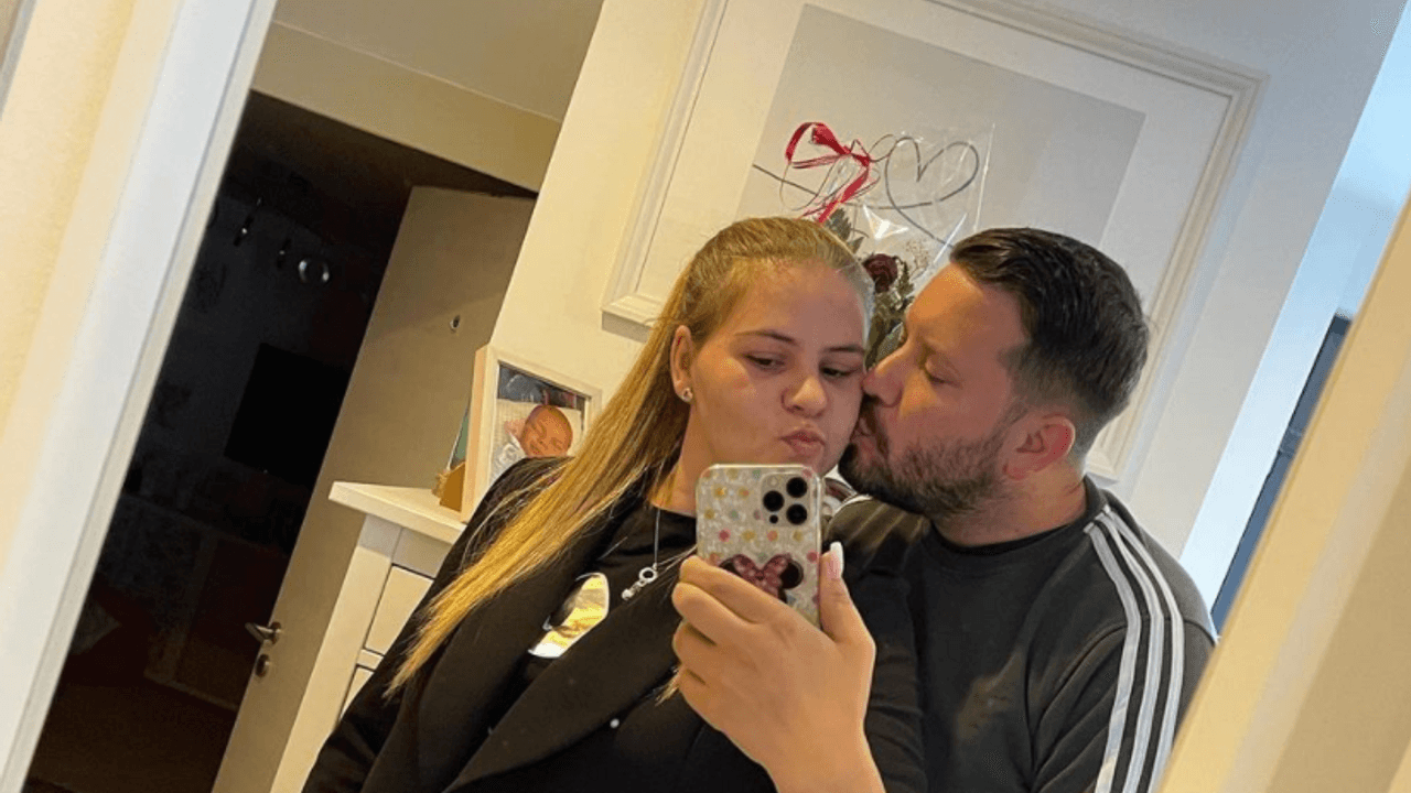 Foto von Sylvana Wollny (l.) mit Freund Florian Köster (r.) aus Instagram vom 10. September 2021. Gescreenshotet am 14.09.2021 zum Zwecke der Berichterstattung.