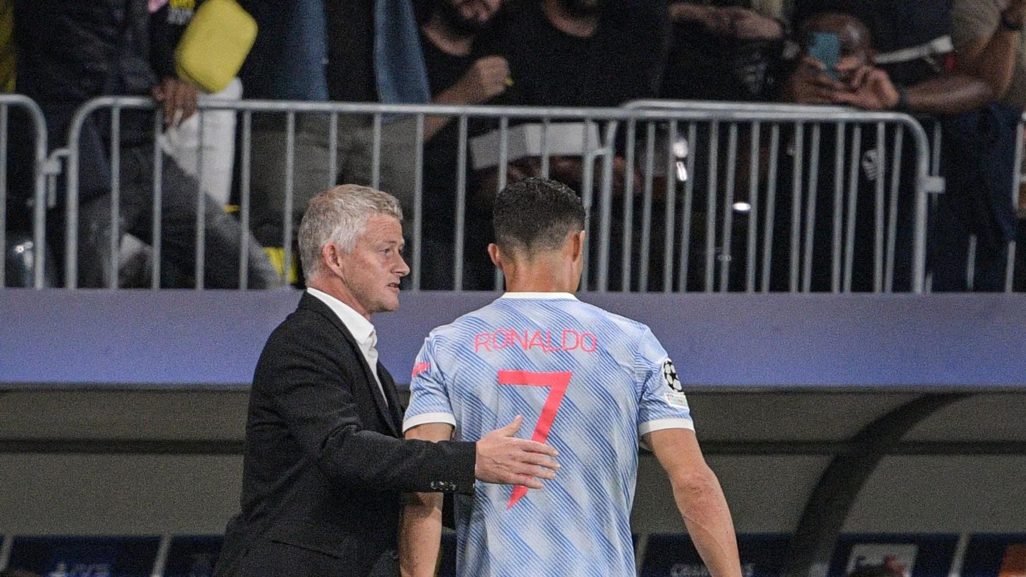 Ole Gunnar Solskjaer wechselt Cristiano Ronaldo aus
