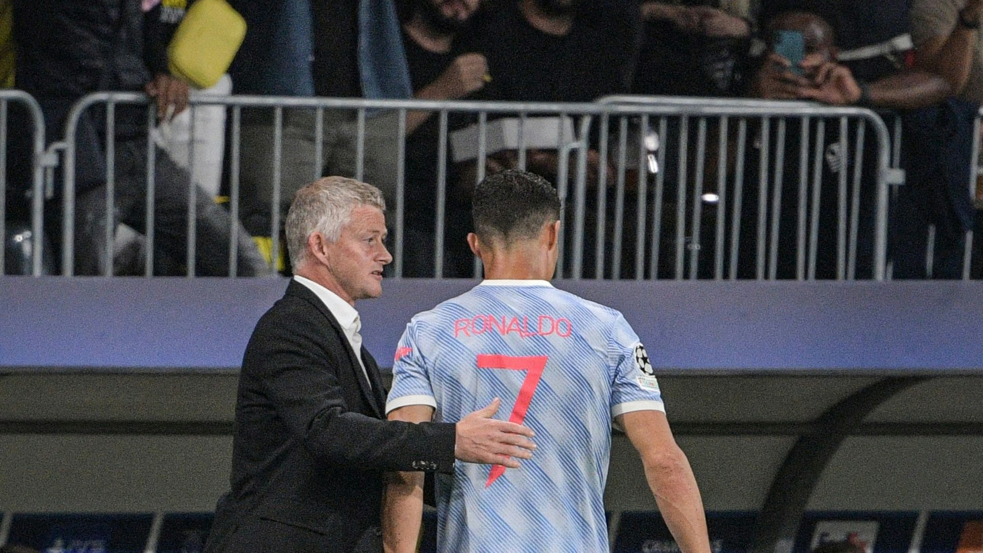 Ole Gunnar Solskjaer wechselt Cristiano Ronaldo aus