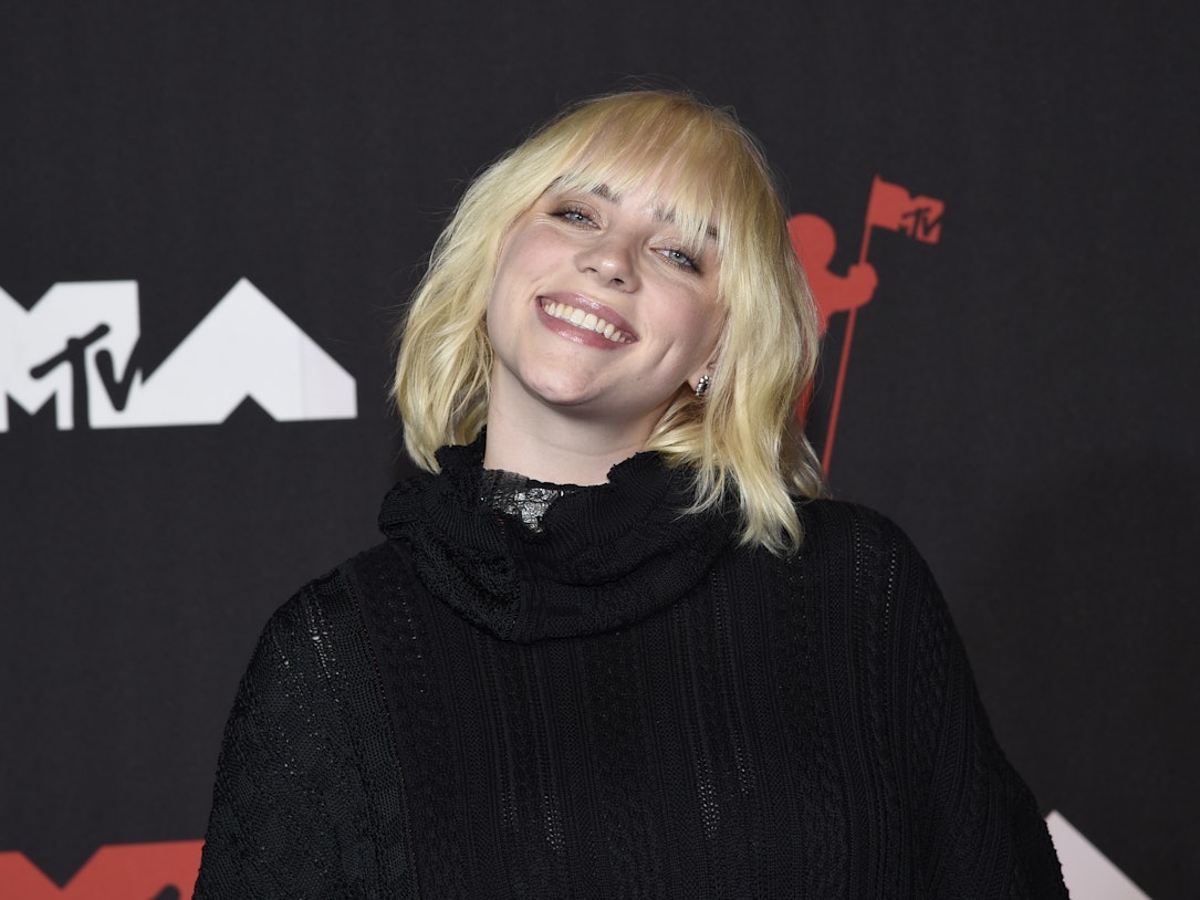 Billie Eilish kommt bei den MTV Video Music Awards (12. Dezemver 2021) im Barclays Center an.