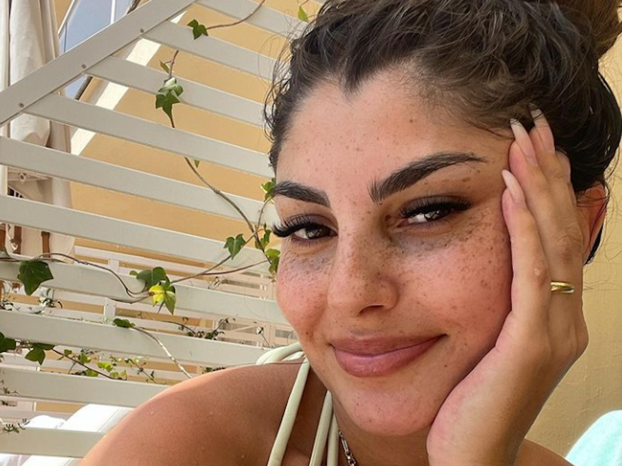 Selfie von Yeliz Koc aus Instagram vom 13.08.2021. Gescreenshotet am 14.09.2021 zum Zwecke der Berichterstattung.