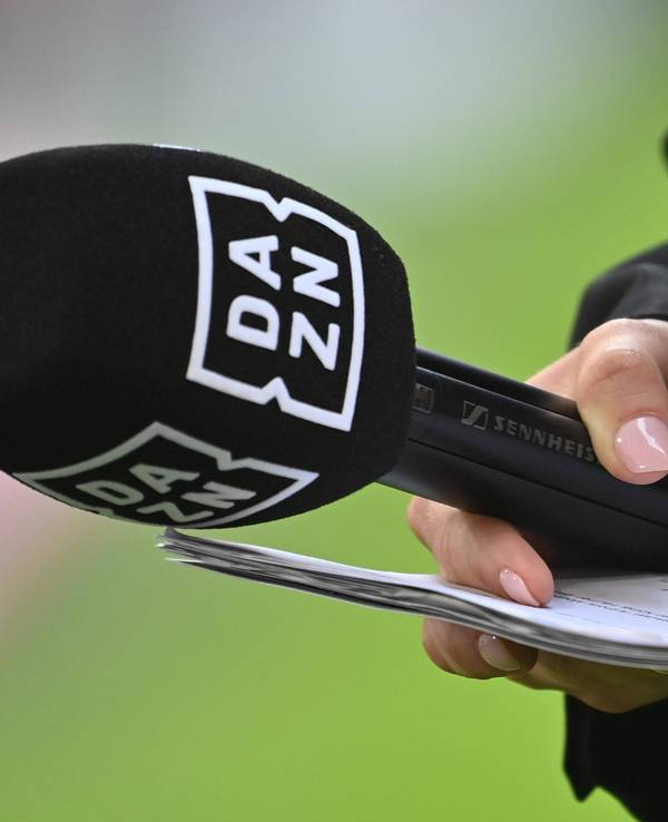 Mikrofon von DAZN