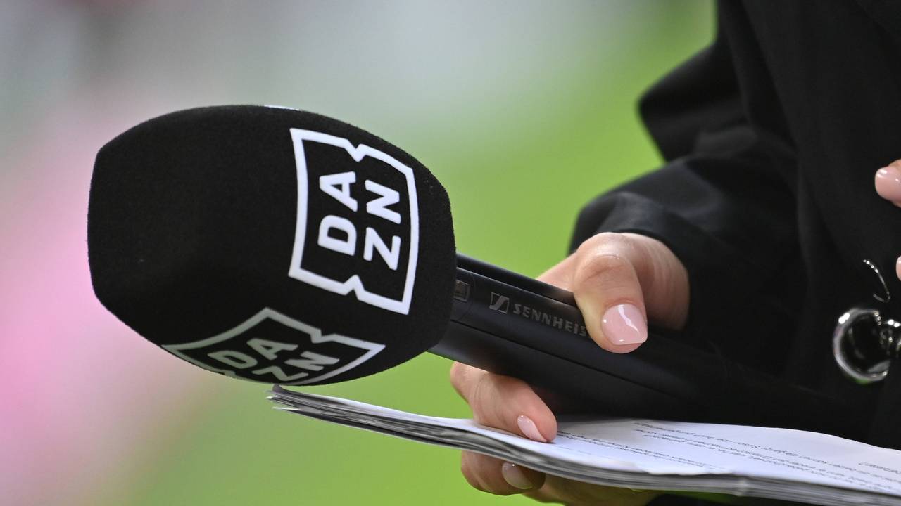 Mikrofon von DAZN