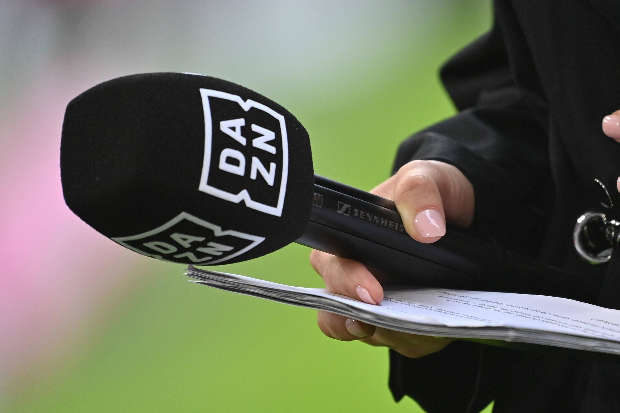Mikrofon von DAZN