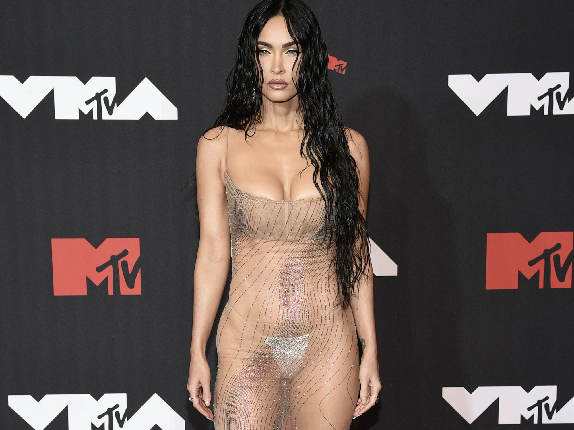 Megan Fox am 12. September bei den MTV Video Music Awards im New Yorker Barclays Center.