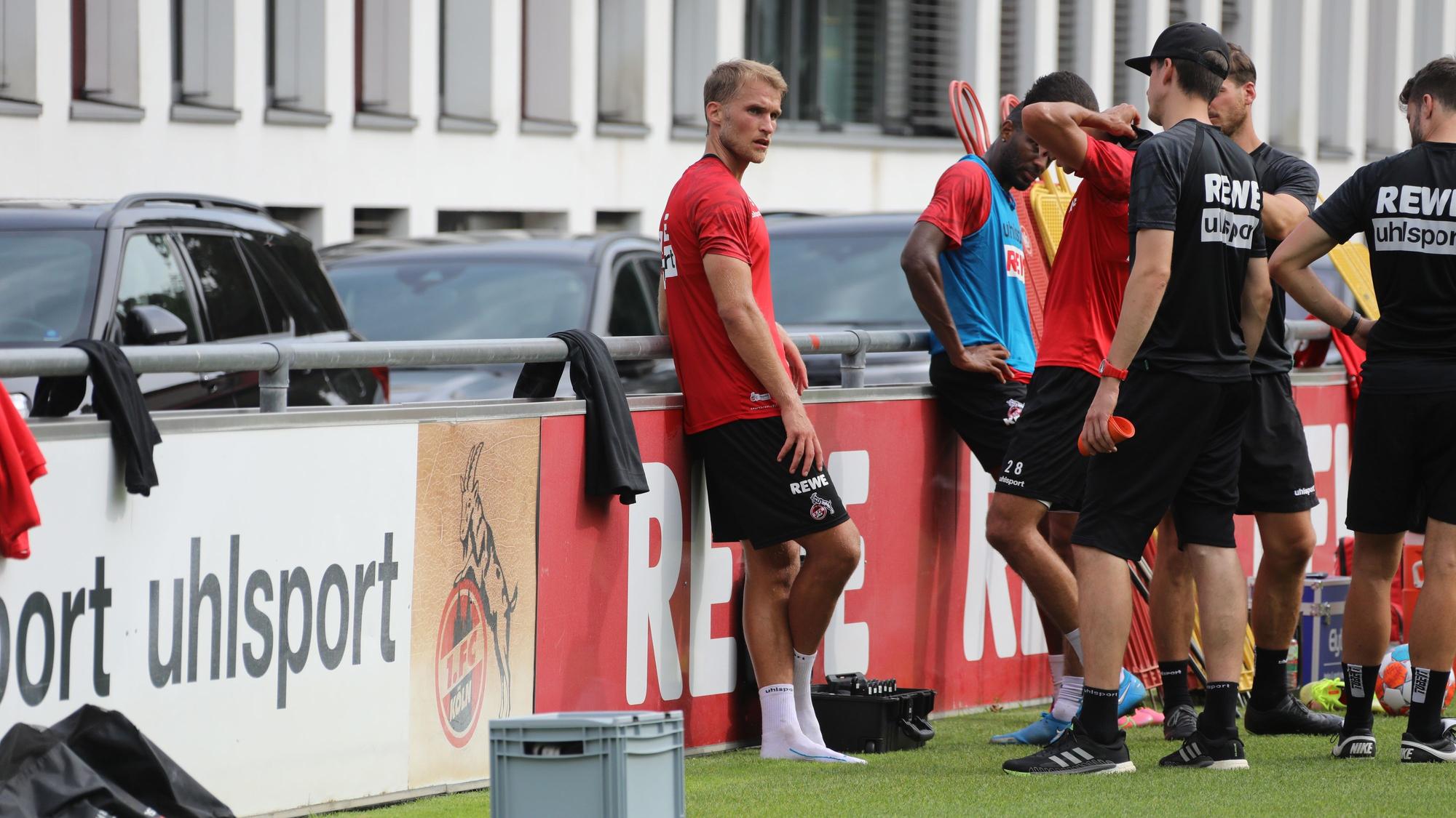 Sebastian Andersson trainiert beim 1. FC Köln.