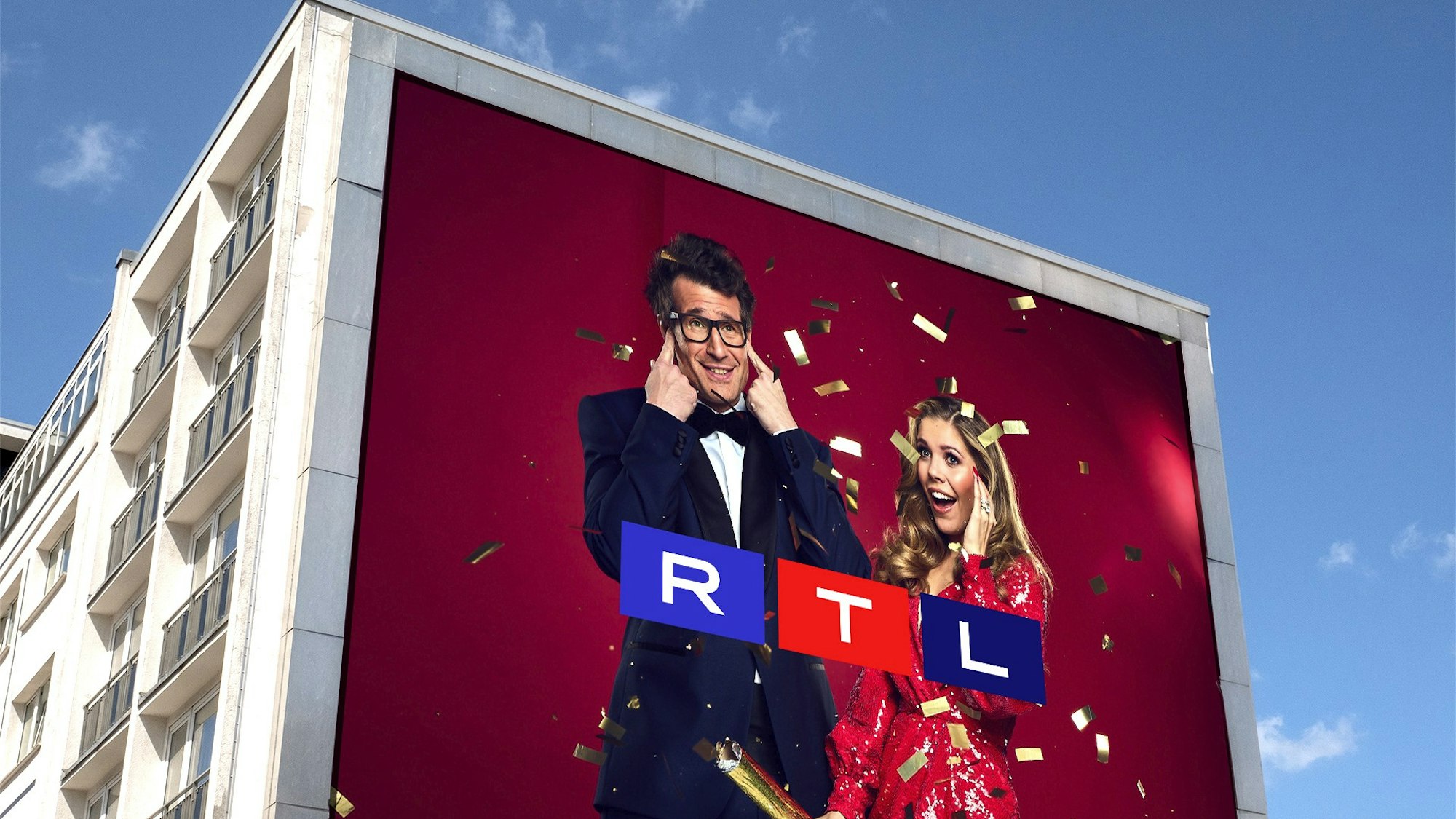 Let's Dance Billboard mit einem neuen RTL Logo