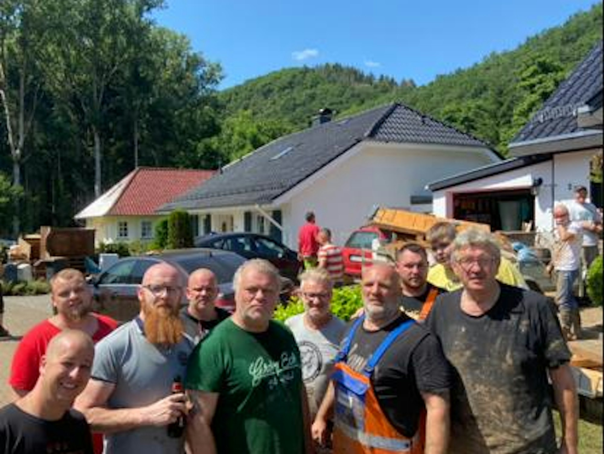 FC-Fans helfen in der Flutregion