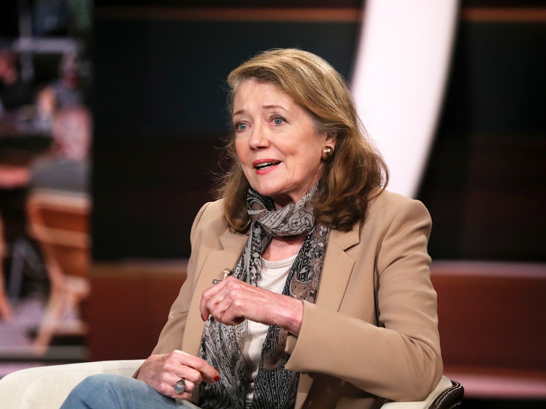 Prof. Helga Rübsamen-Schaeff am 14. September 2021 in der ZDF-Talkshow „Markus Lanz“.