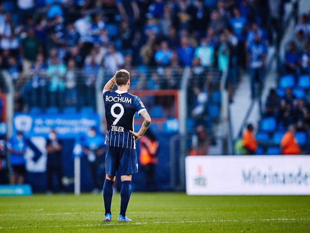 Simon Zoller bei seinem vorerst letzten Bundesliga-Spiel für den VfL Bochum