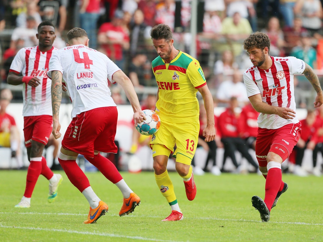 Mark Uth im Testspiel gegen Fortuna Köln
