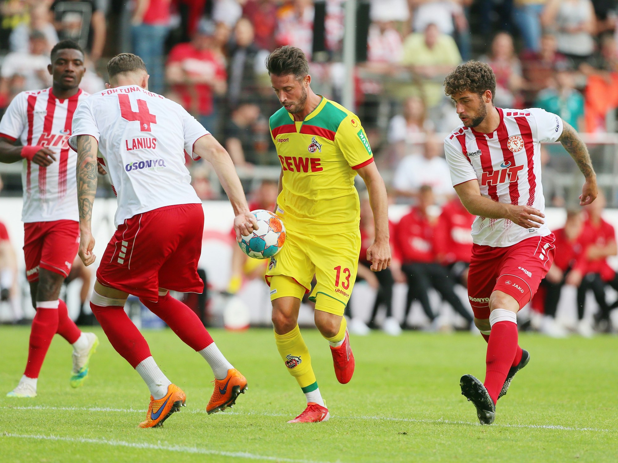 Mark Uth im Testspiel gegen Fortuna Köln