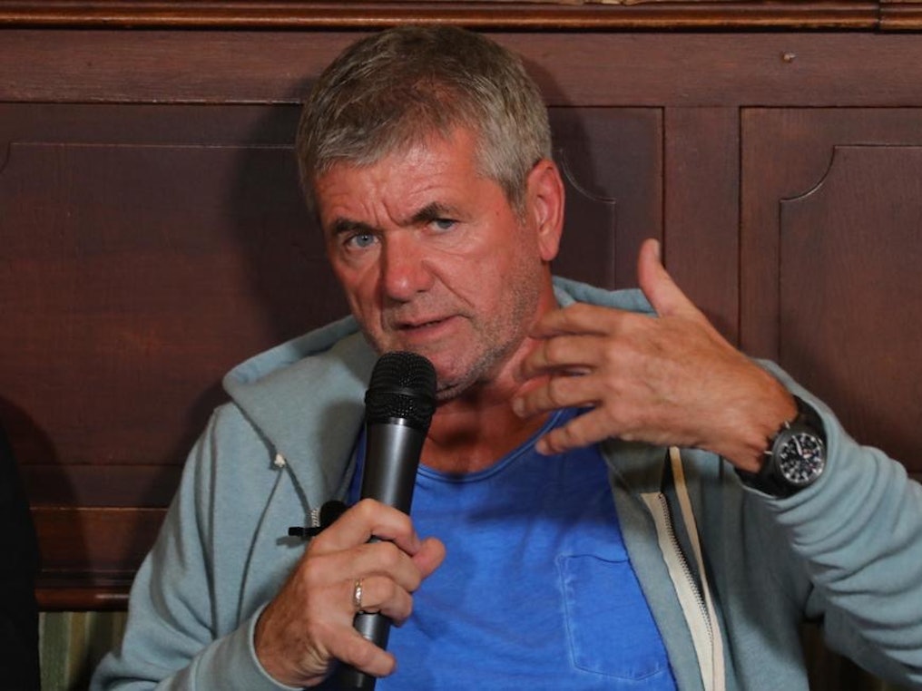 Friedhelm Funkel war zu Gast bei „Loss mer schwade“.
