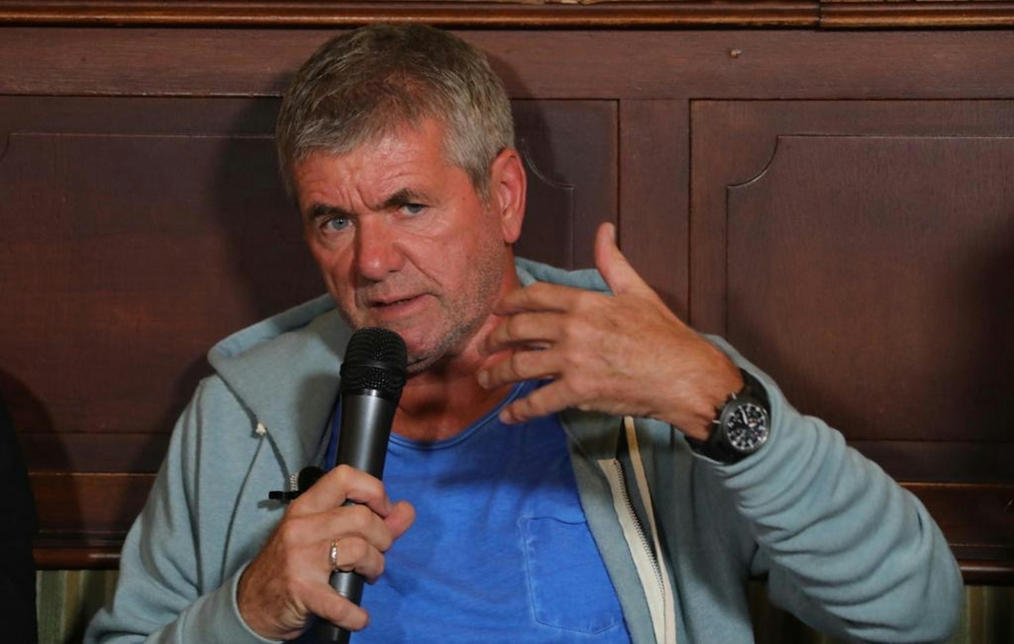 Friedhelm Funkel war zu Gast bei „Loss mer schwade“.
