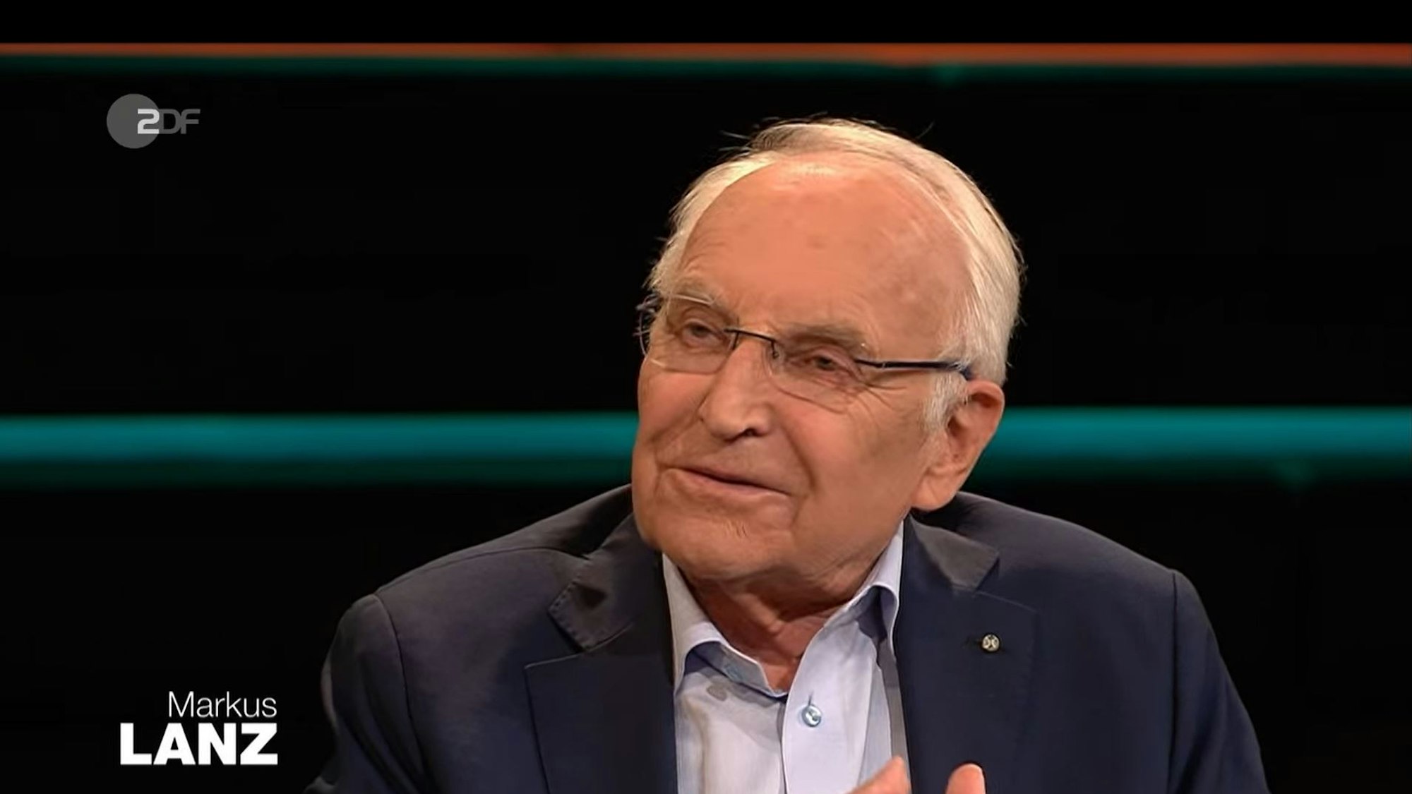 Edmund Stoiber geriet bei Markus Lanz am Donnerstagabend (16. September) ins Stocken.