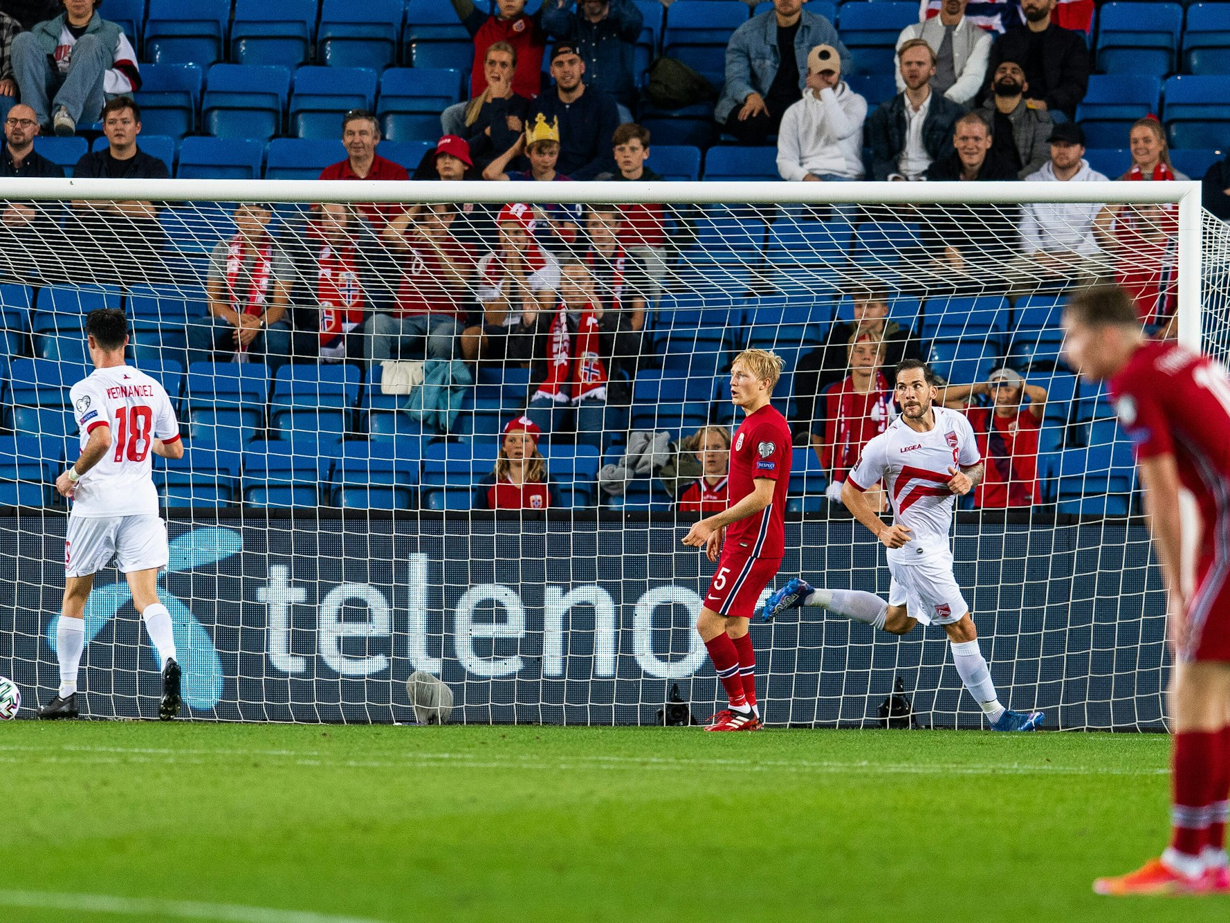 Reece Styche trifft gegen Norwegen.