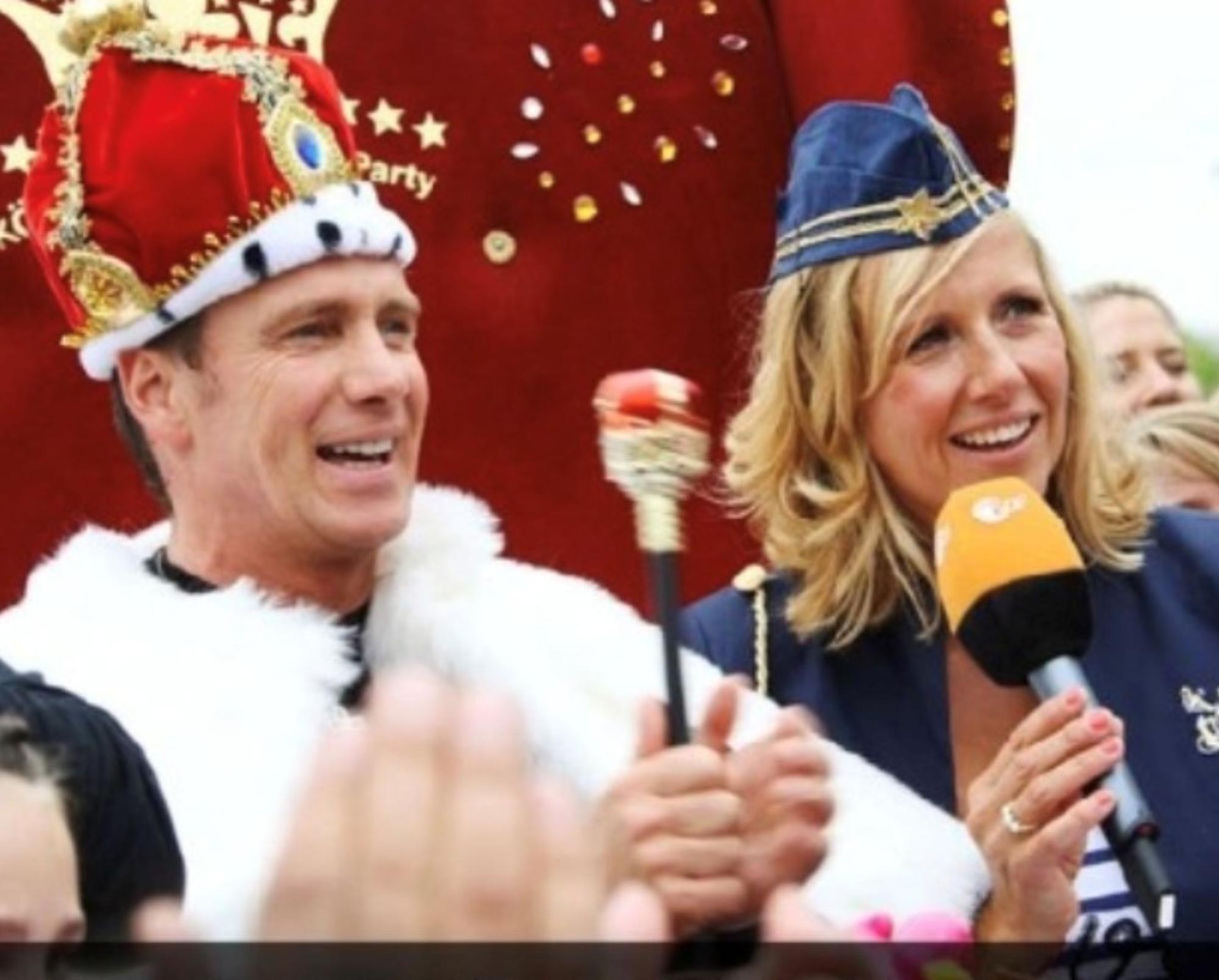 Jürgen Milski mit Andrea Kiewel
