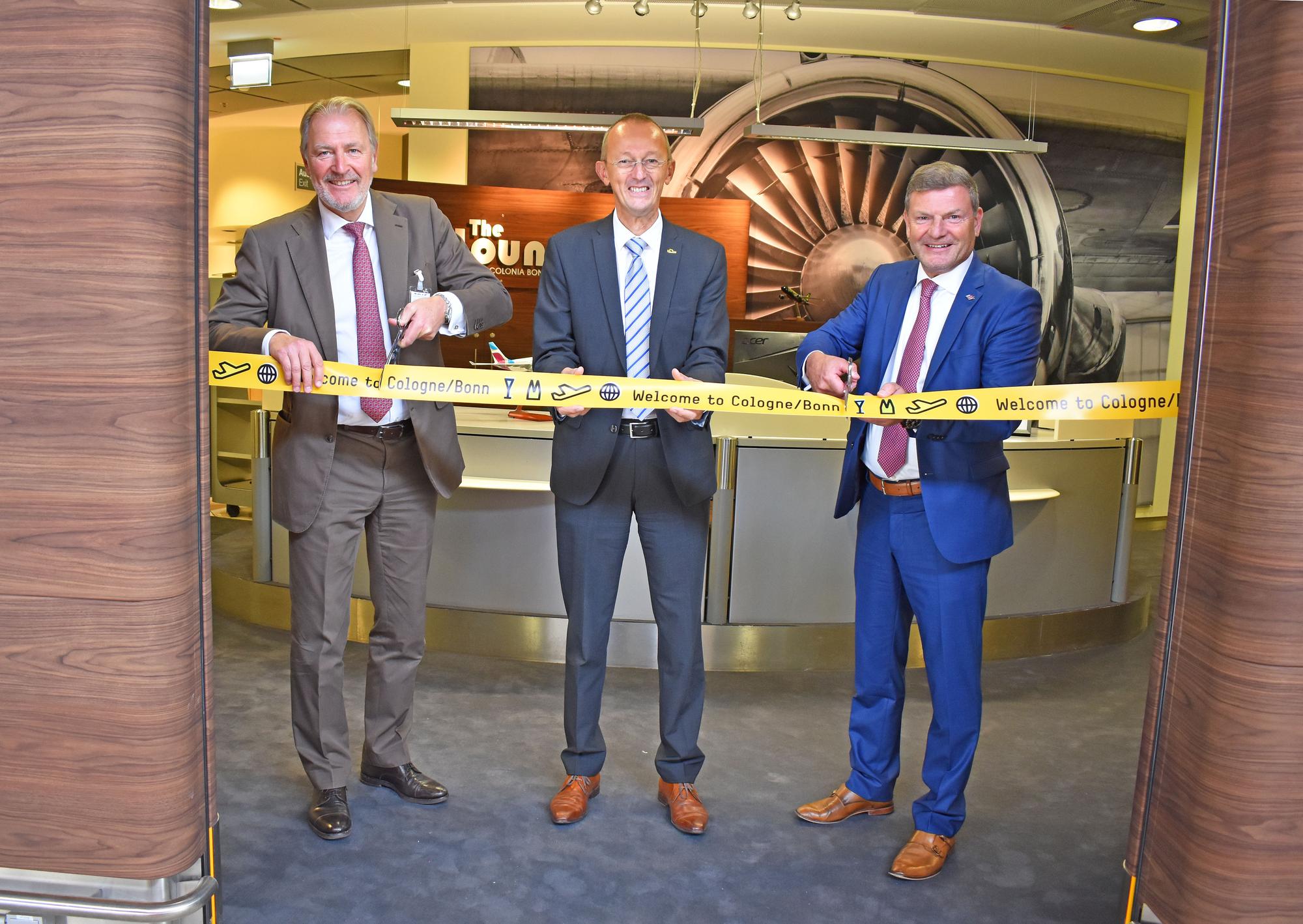 Eröffnung neue Lounge
