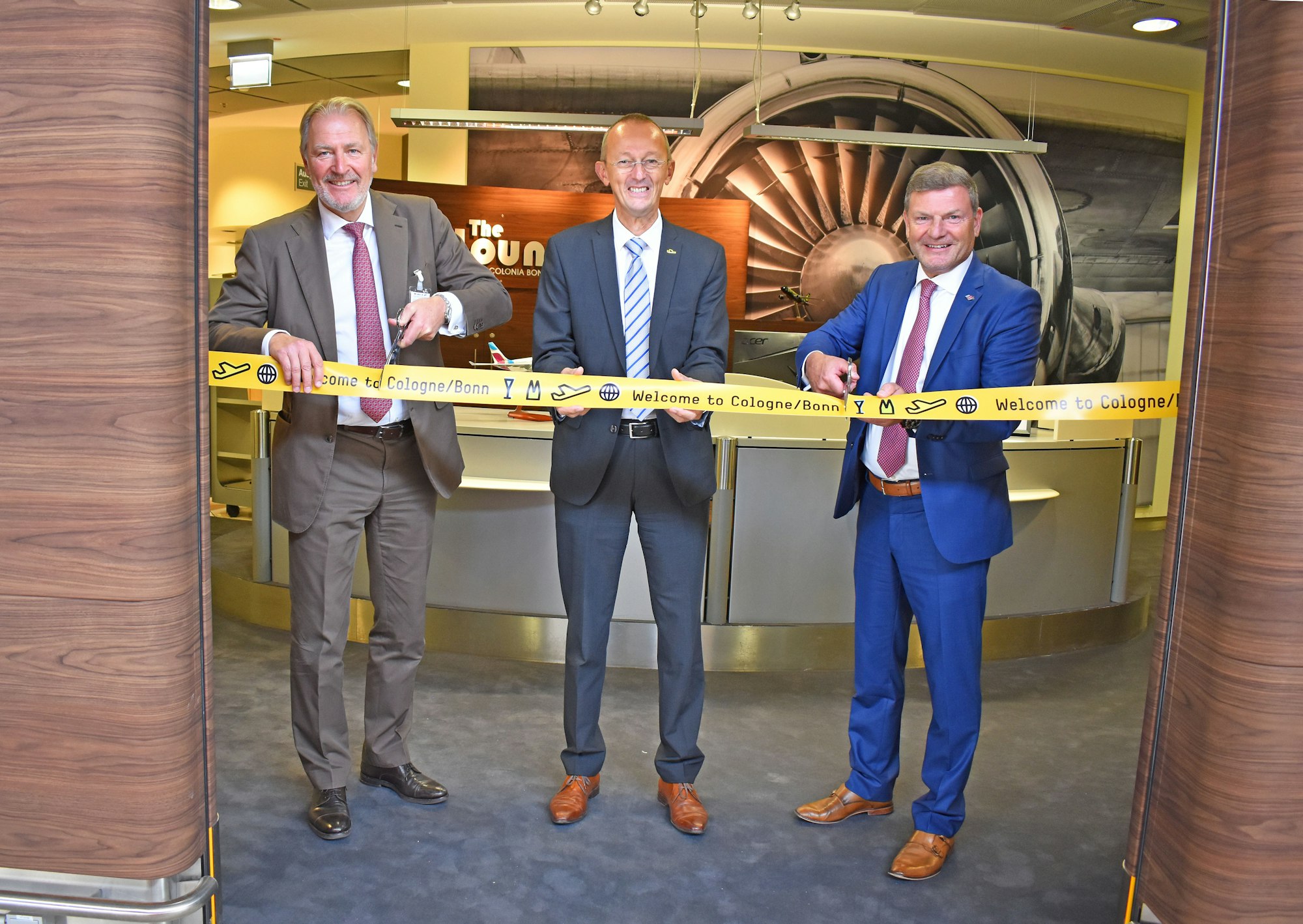 Eröffnung neue Lounge