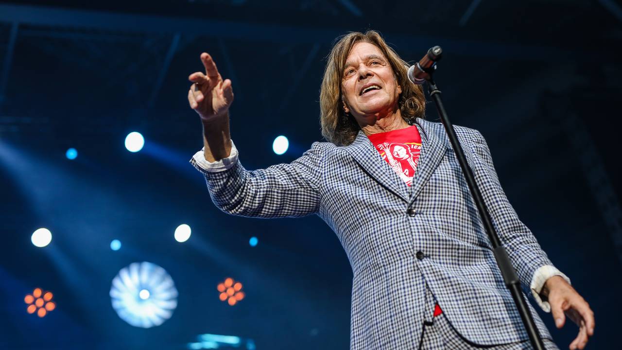 Sänger Jürgen Drews tritt im Oktober 2019 bei der „Schlagernacht des Jahres“ in der Hanns-Martin-Schleyer-Halle auf.