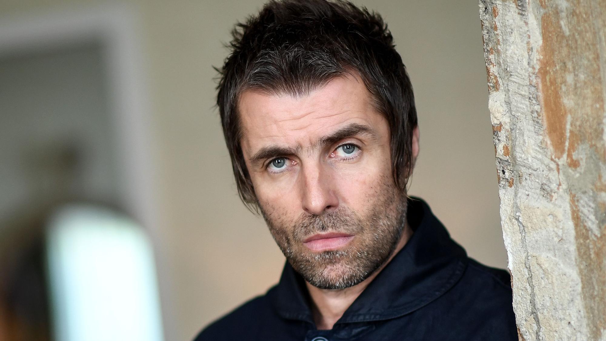 Liam Gallagher, britischer Musiker, aufgenommen am Rande eines dpa-Interviews.
