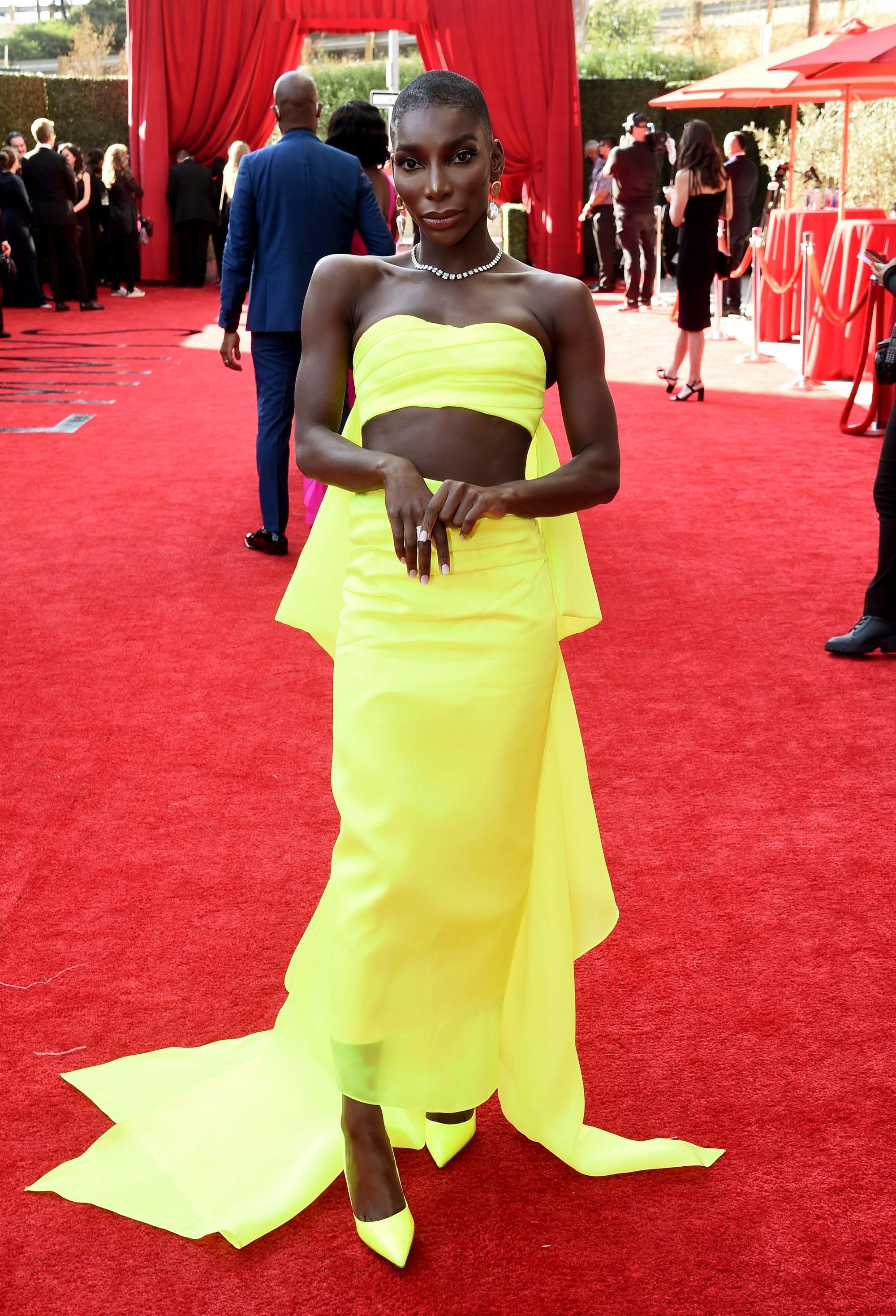 Michaela Coel bei der Emmy-Verleihung am 19.09.2021 in Los Angeles