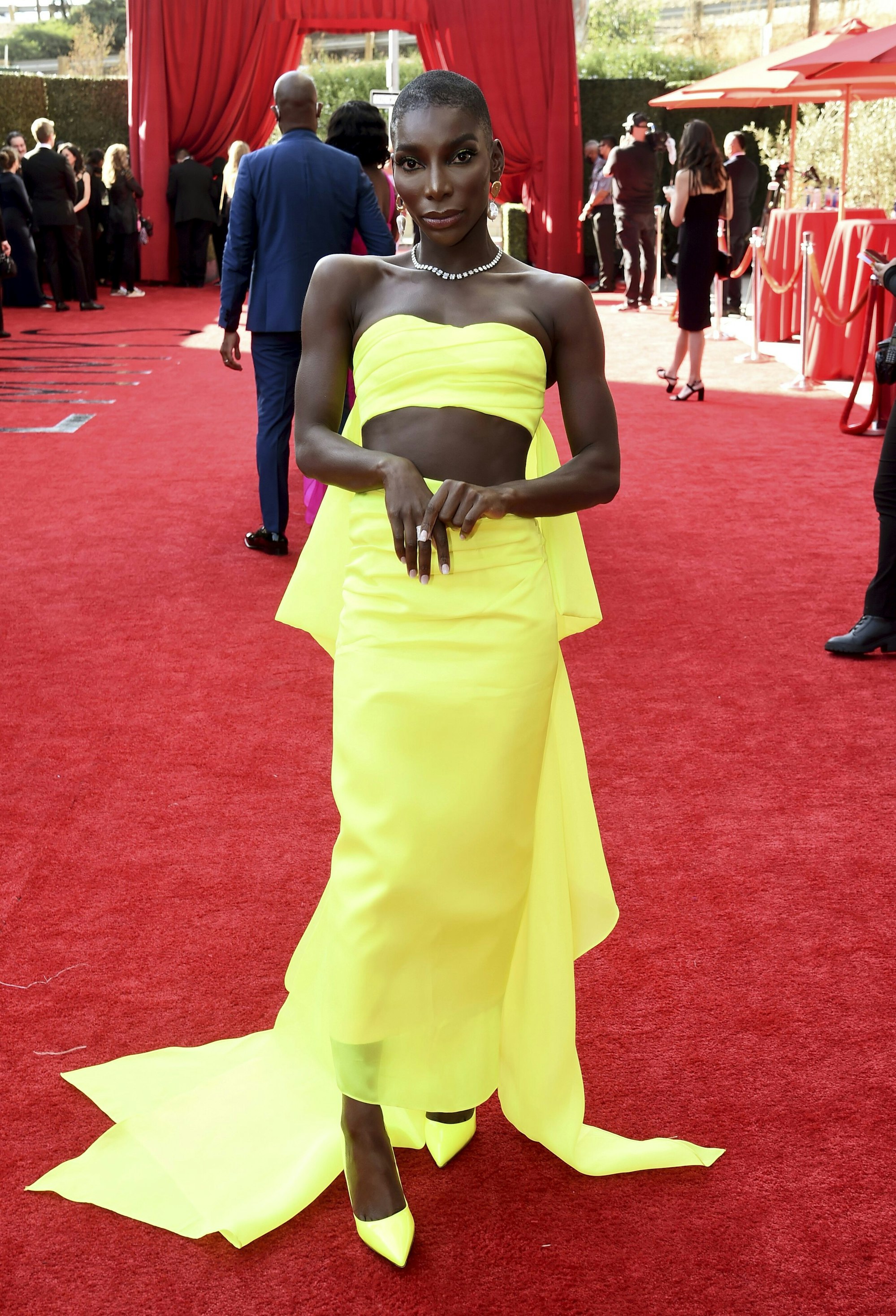 Michaela Coel bei der Emmy-Verleihung am 19.09.2021 in Los Angeles