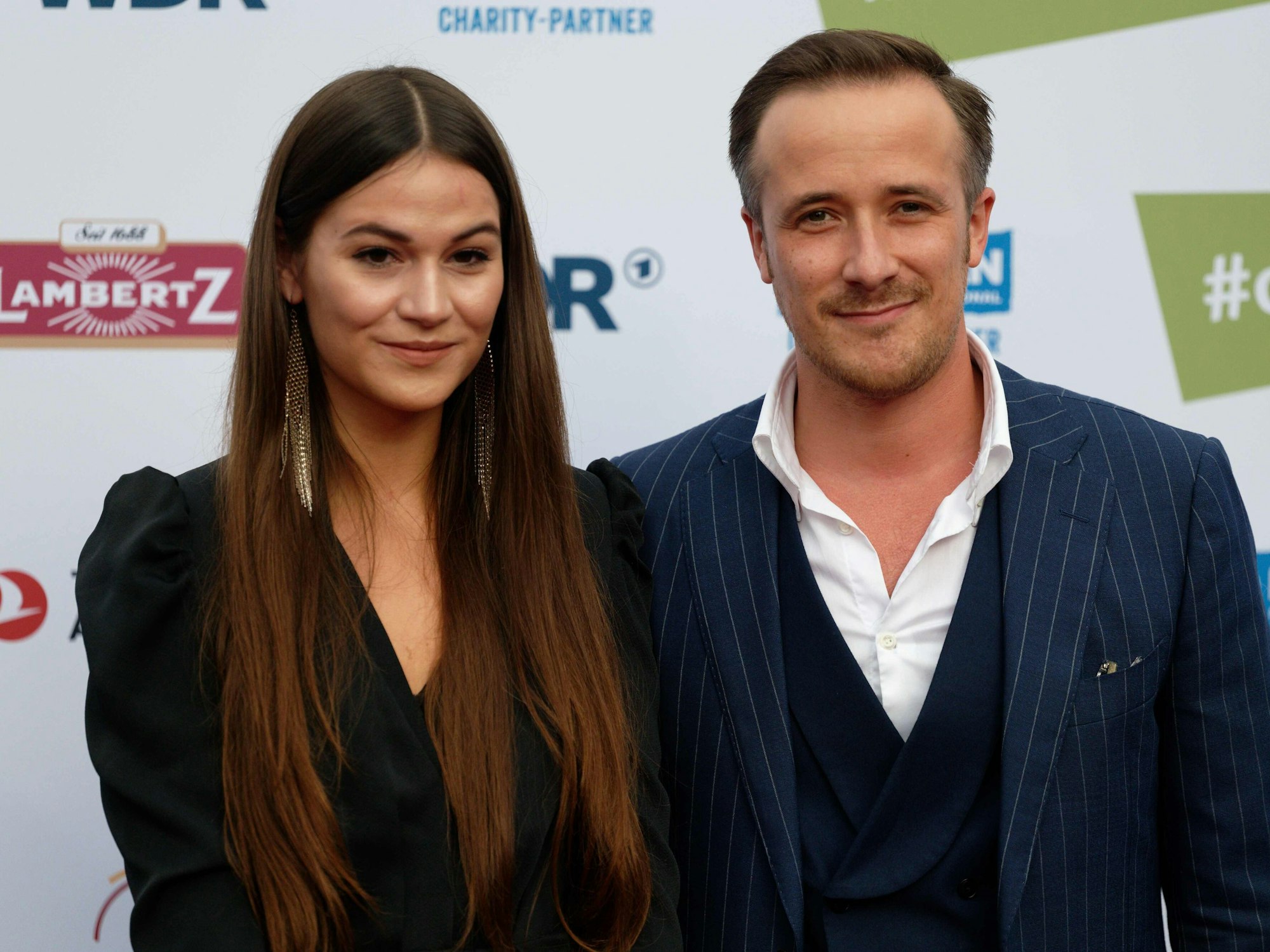 Johannes Laschet mit Freundin Andrea Böhringer beim CHIO Aachen.