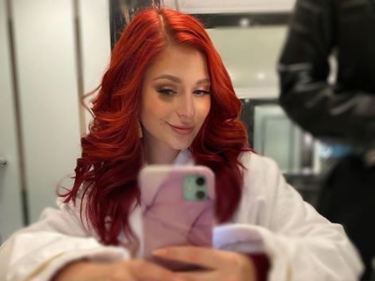 Marie Reim lächelt auf einem Instagram-Selfie vom 7. September 2021. Screenshot zur Berichterstattung erstellt.