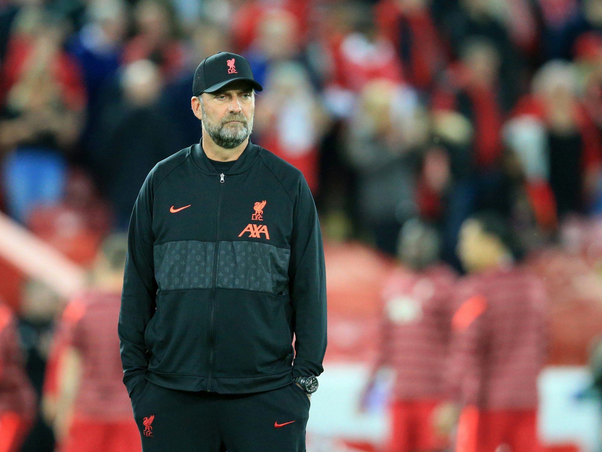 Jürgen Klopp beim Champions-League-Spiel gegen den AC Mailand.