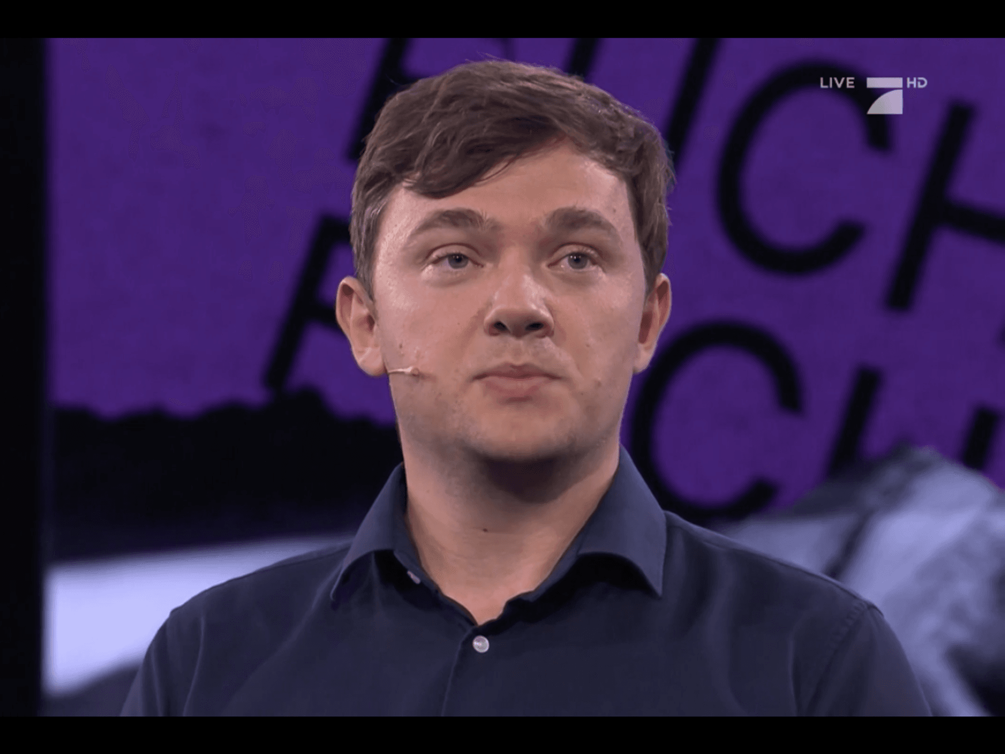 Peter Horstmann, Warendorfer Bürgermeister, forderte in der ProSieben-Bundestagswahl-Show von den anwesenden Politikern, die Flüchtlingskrise am Mittelmeer schnell zu lösen.
