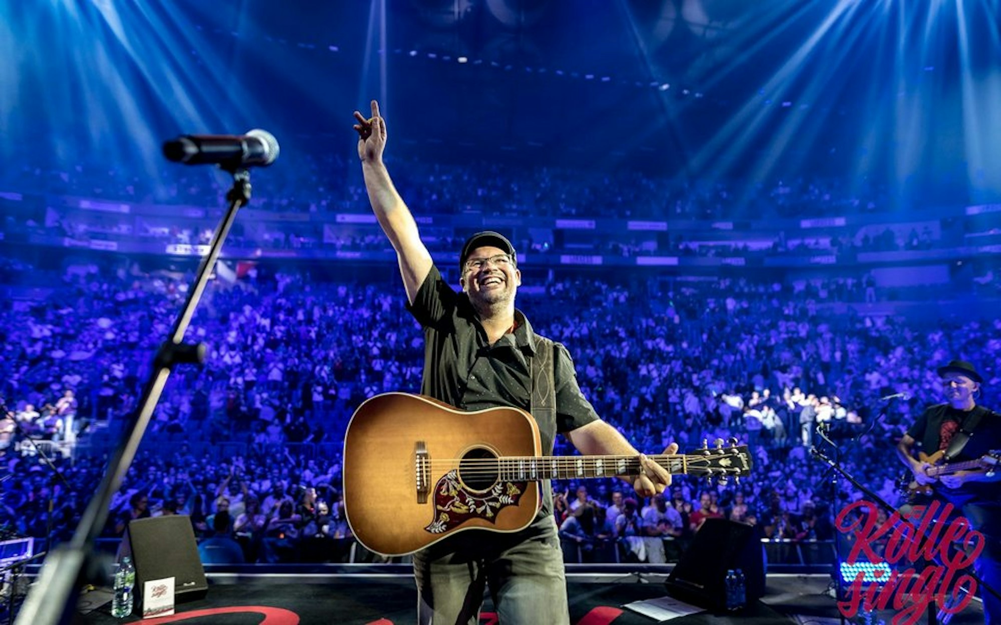 Björn Heuser vor Publikum