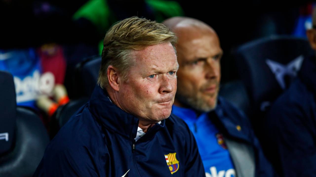 Ronald Koeman sichtlich frustriert