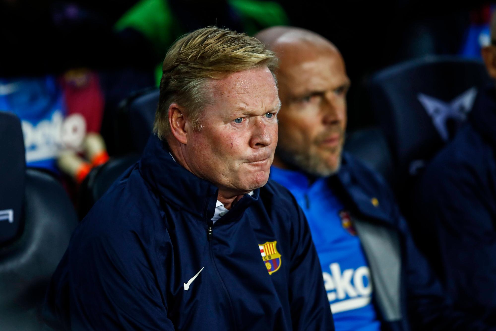 Ronald Koeman sichtlich frustriert