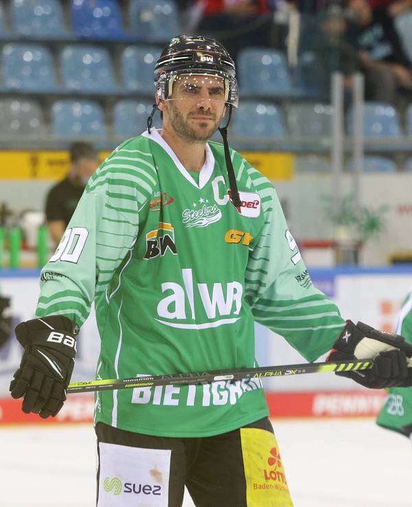 Constantin Braun im Trikot der Bietigheim Steelers