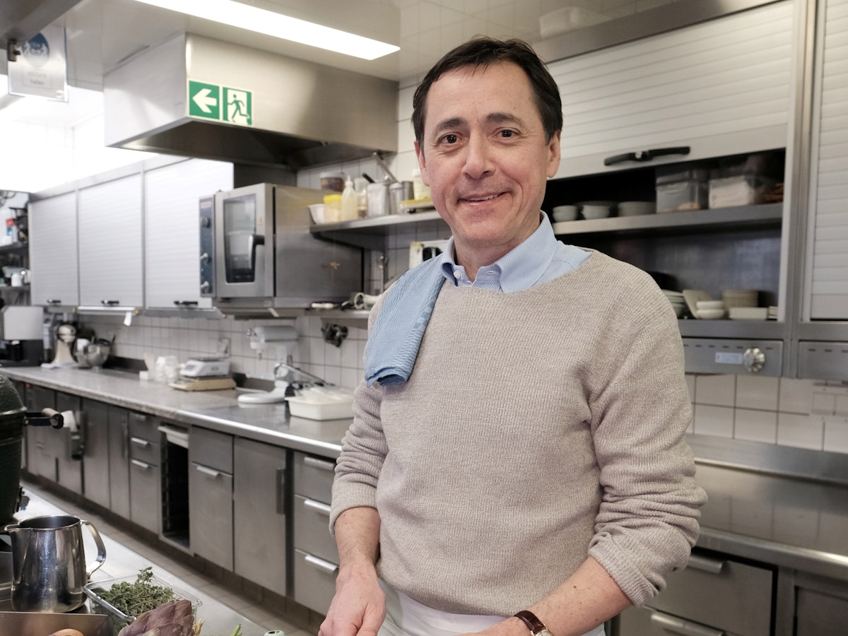 Kölner Gastronom Vincent Moissonnier im Restaurant  Le Moissonnier