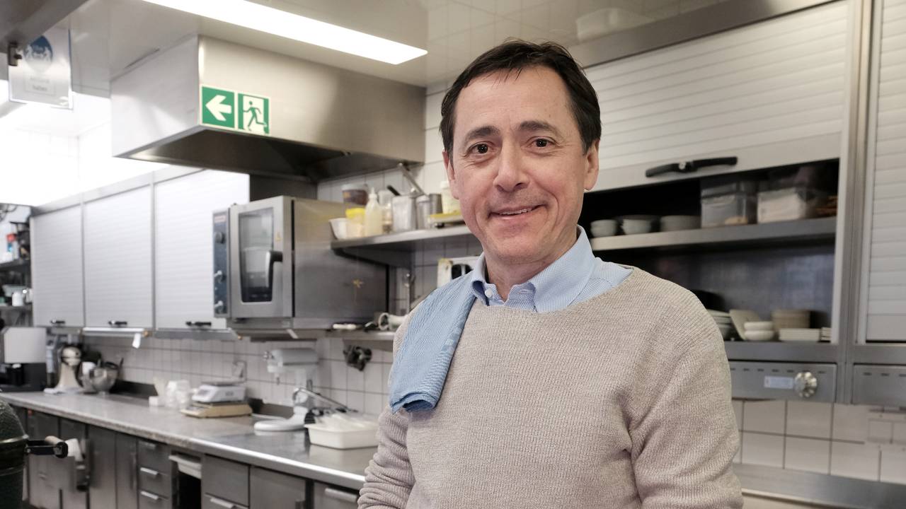 Kölner Gastronom Vincent Moissonnier im Restaurant Le Moissonnier